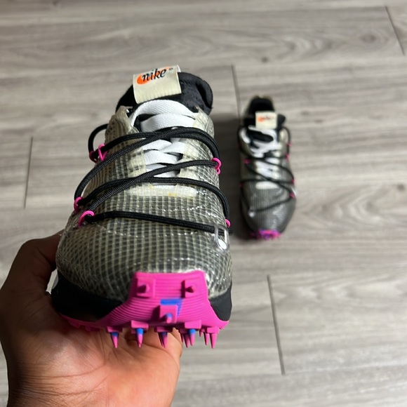 Off White Nike Vapor Street Black Laser Fushsia (6.5) - Picture 7 of 14